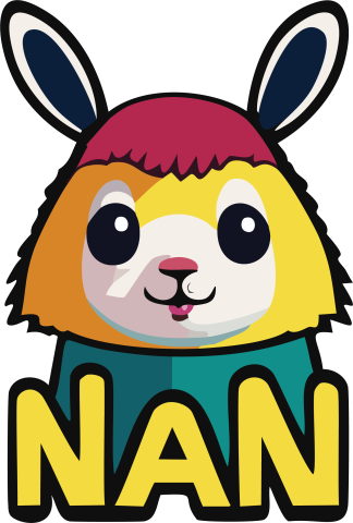 illustration of NaNcy the Silky Anteater, the NaNoFuzz mascot