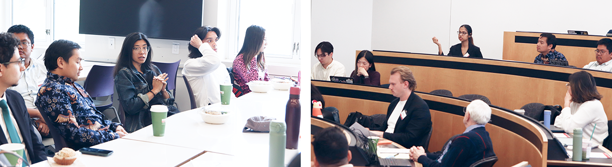 two images from the day of the CASI hackathon