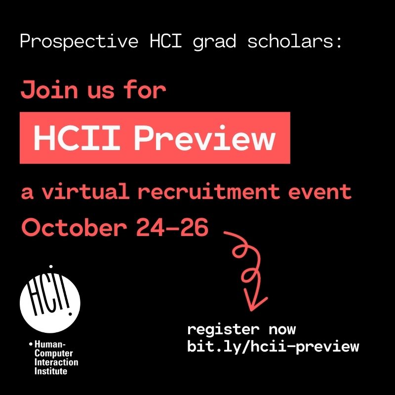 HCII Preview poster