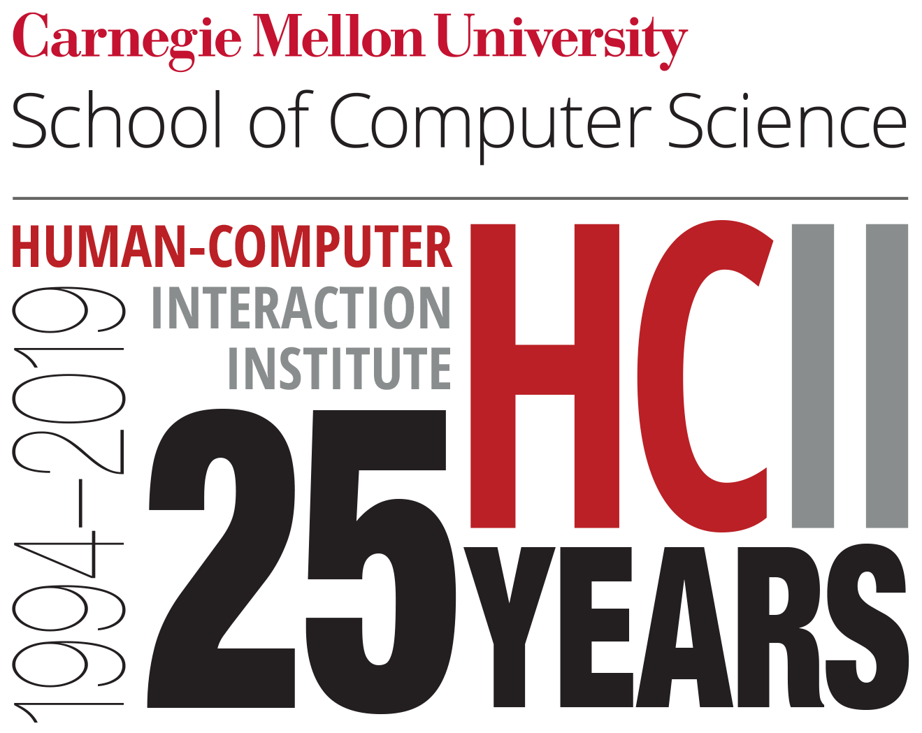 1994-2019 Human-Computer Interaction Institute is celebrating 25 years