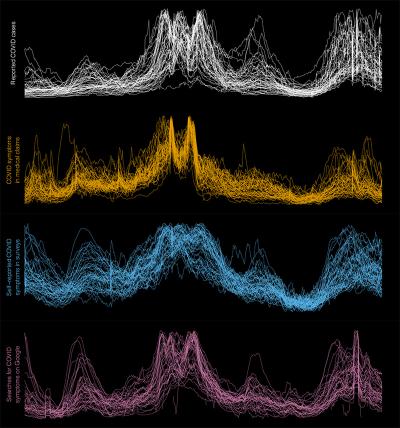 In a collection of articles published in the Proceedings of the National Academy of Sciences, the researchers behind the COVIDcast repository reflect on and share lessons learned from their first year collecting data about the pandemic. PNAS featured the project on its January 2022 cover.