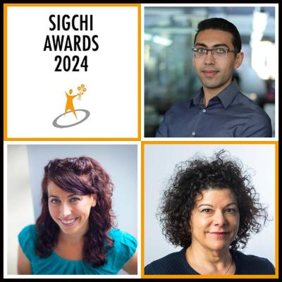 The HCII's Karan Ahuja, Amy Ogan and Jodi Forlizzi have received 2024 SIGCHI Awards for their contributions to research, teaching, practice and service in the field of human-computer interaction.