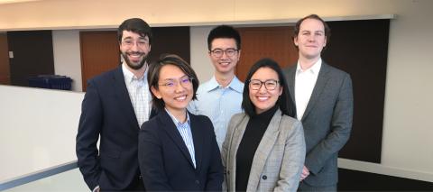5 MHCI students on Team Crypta
