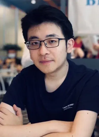 Photo of PhD student Yi Hao Ping