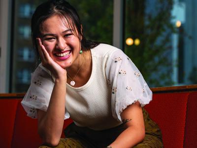 Kayo Yin, a master's student in the LTI, wants to bring language technologies to all communities, including those that use signed languages. Kayo Yin, a master's student in the LTI, wants to bring language technologies to all communities, including those that use signed languages.