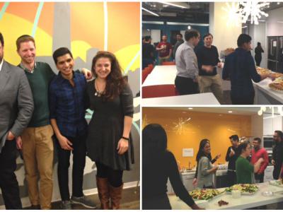 CMU HCII alumni mingle at the NYC happy hour