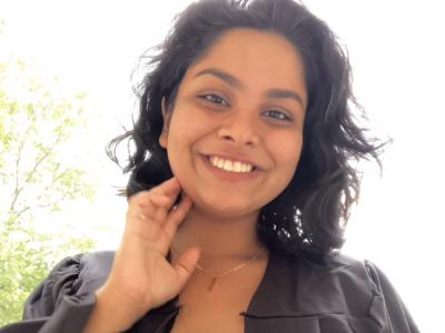 Mansi at commencement