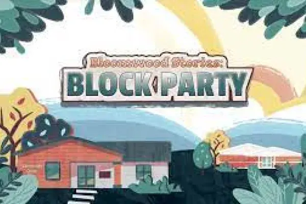 splash screen for Bloomwood Stories: Block Party 