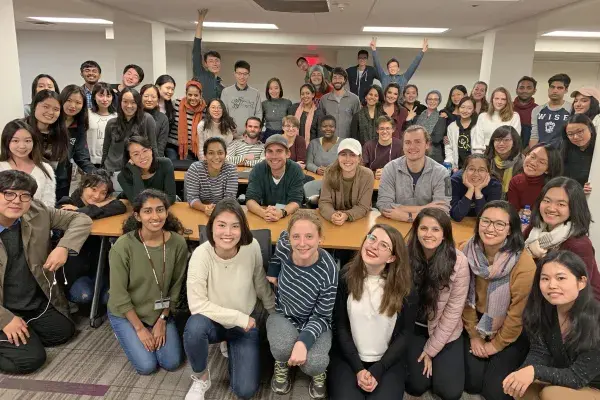 MHCI class of 2019 group cohort during Pro Sem class 